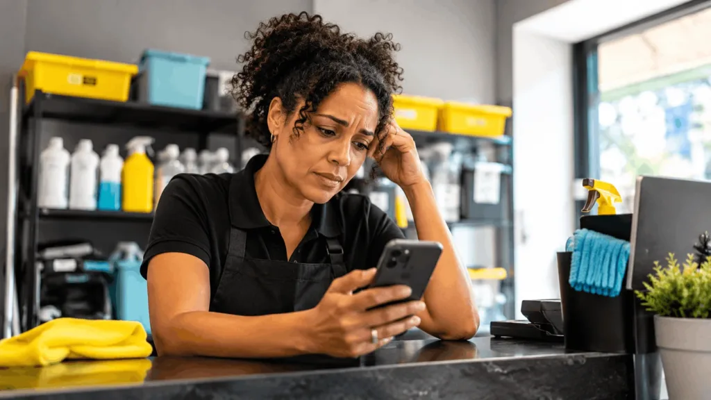 Small business owner missing customer enquiries due to slow response times and poor follow-up